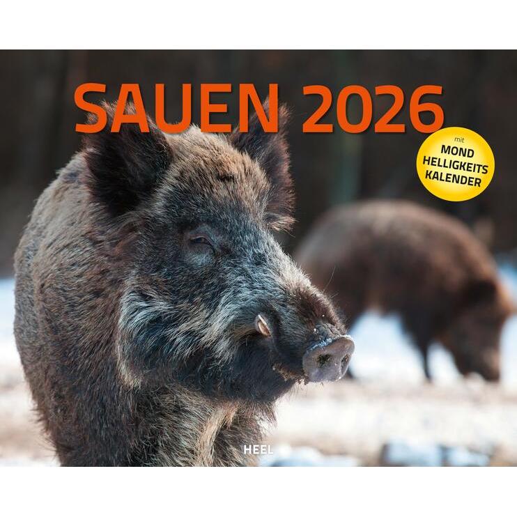 Heel Sauen Kalender 2026 Jagd-Kalender im XX (59047100)