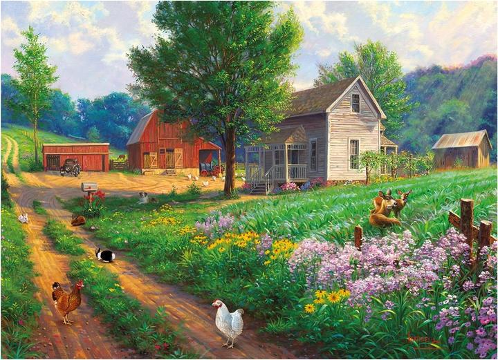 Actual product image Cobble Hill Farm 1000 parts (1000 pieces)