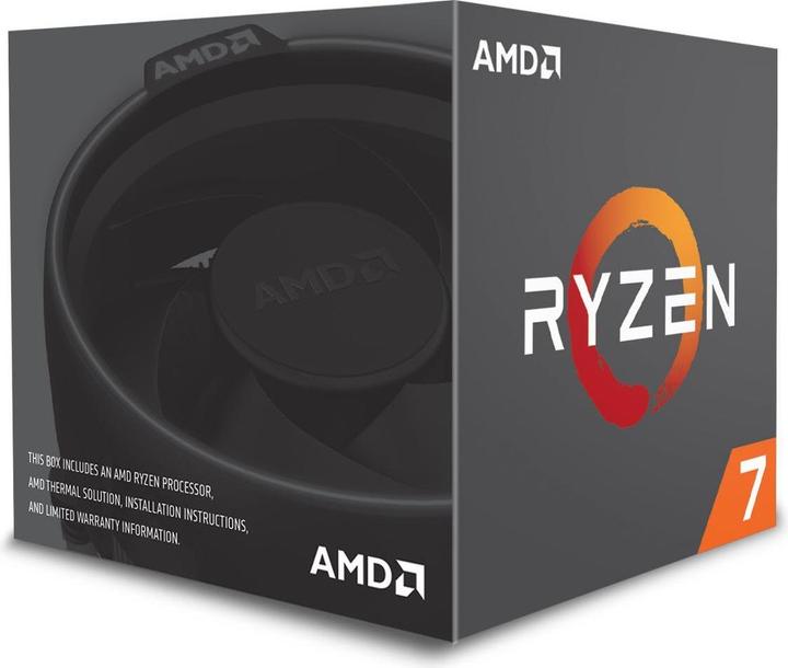 Produktbild AMD Ryzen 7 2700X (AM4, 3.70 GHz, 8 -Core)