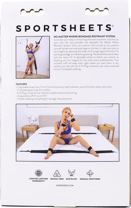 Produktbild Sportsheets no matter where bondage restraint system