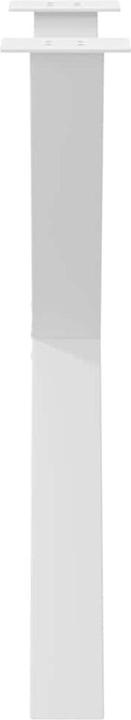 Immagine prodotto vidaXL Gambe del tavolo da pranzo X-shape 3 pz. Gamba tavolo in acciaio bianco 80x(72-73) cm
