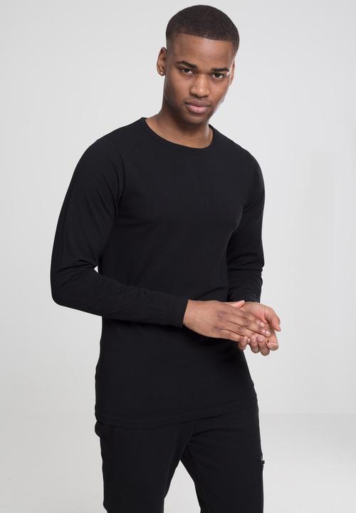Produktbild Urban Classics Fitted Stretch L/S Tee (M)