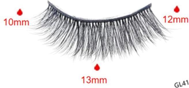 Actual product image MU Style Cat Eye Series (Artificial eyelashes)