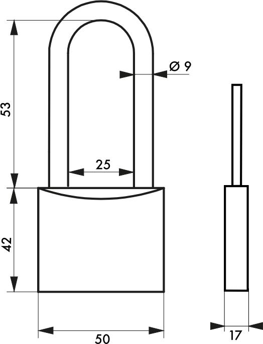 Actual product image Thirard Cad type 1 50 a1/2h acier 2cl
