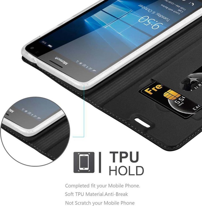 Actual product image Cadorabo Book Classy Style Cover (Microsoft Lumia 950 XL)