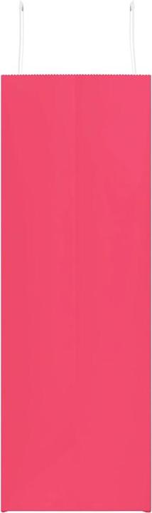 Produktbild vidaXL Kraftpapiertüten 50 Stk. mit Henkel Rosa 18x8x22 cm Papiertüte (50x)