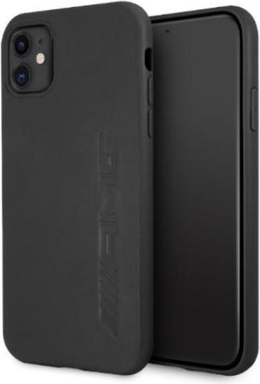Image du produit Mercedes AMG AMHCN61DOLBK iPhone 11 6,1" czarny/black étui rigide en cuir estampillé à chaud (Apple iPhone 11)
