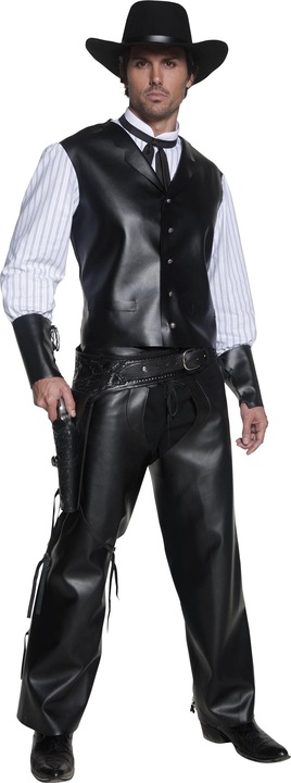 Actual product image Smiffys Wild West gunslinger costume size M/L (M/L)