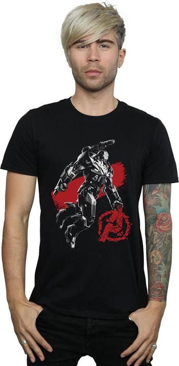 Produktbild Avengers Endgame Mono War Machine TShirt (S)