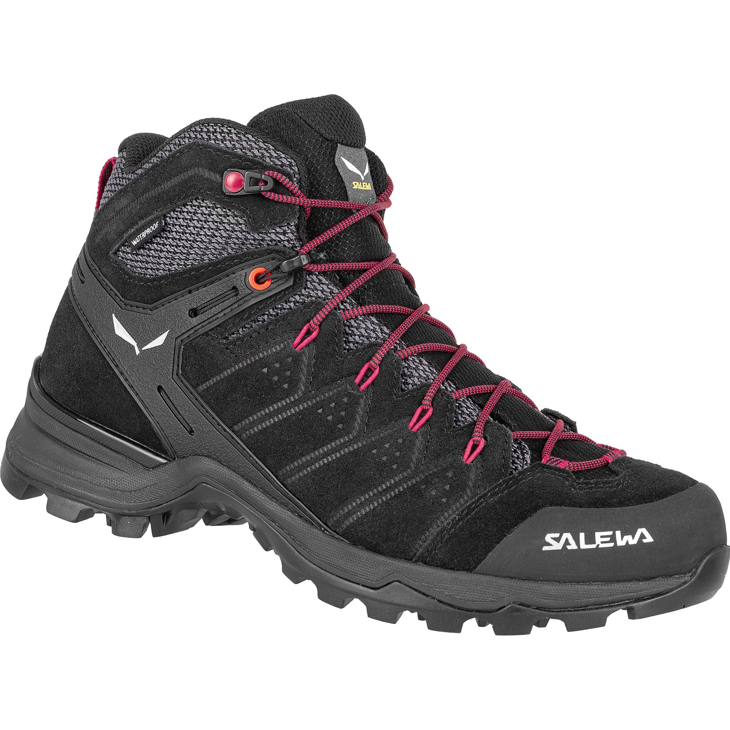 Salewa, Damen, Wanderschuhe, Alp Mate Mid WP Schuhe (37), Schwarz