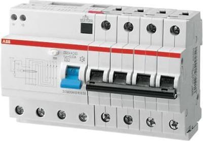 Immagine prodotto ABB Interruttore differenziale C63 4p 0,03A AC 8TE 2CSR254001R1634