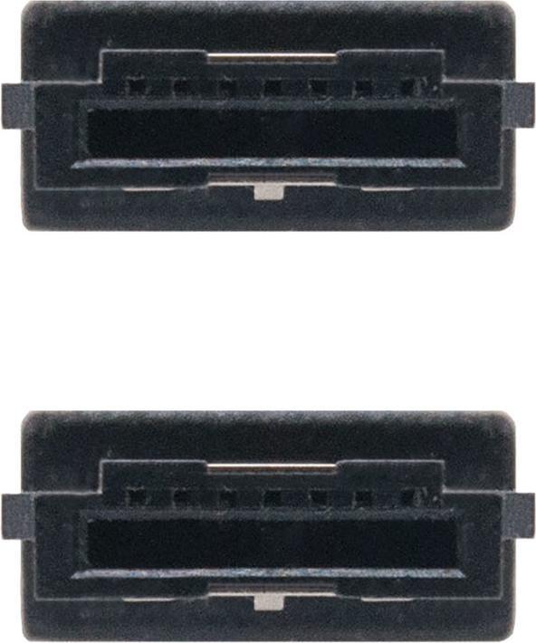 Image du produit Nanocable cable esata datos 6g con anclajes, negro, 0.5 m (50 cm, eSATA)