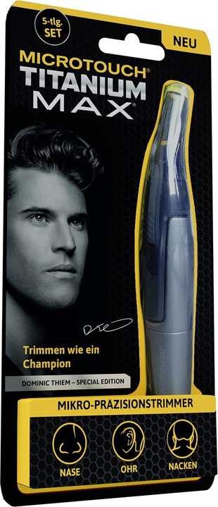 Actual product image Microtouch Micro Touch Titanium