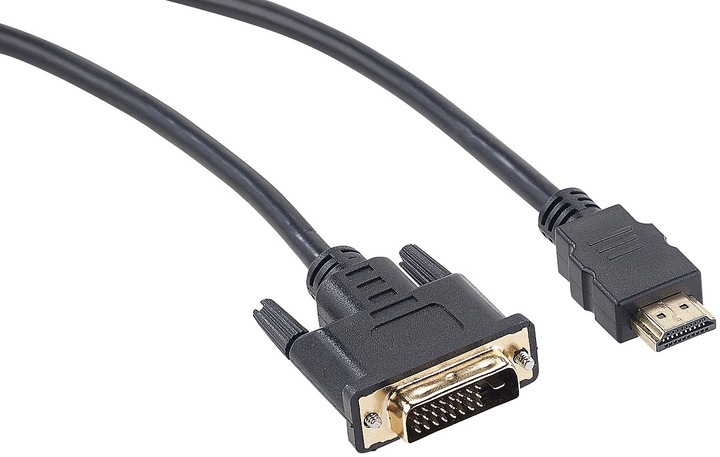 Actual product image Auvisio HDMI (Typ A) — DVI (1 m, HDMI, DVI)