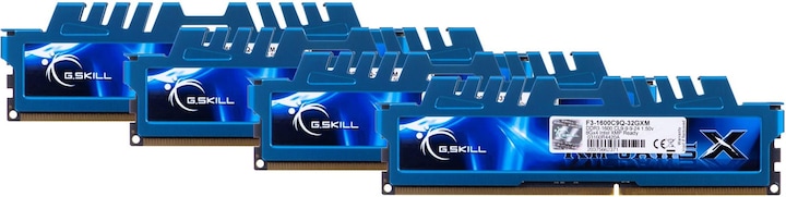 Produktbild G.Skill RipjawsX (4 x 8GB, 1600 MHz, DDR3-RAM, DIMM)
