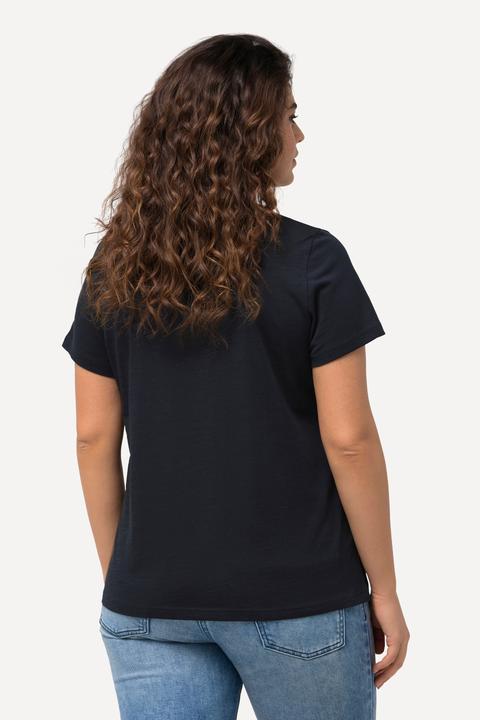 Produktbild Ulla Popken T-Shirt, Bisous, Rundhals, Classic, Halbarm (42, 44)