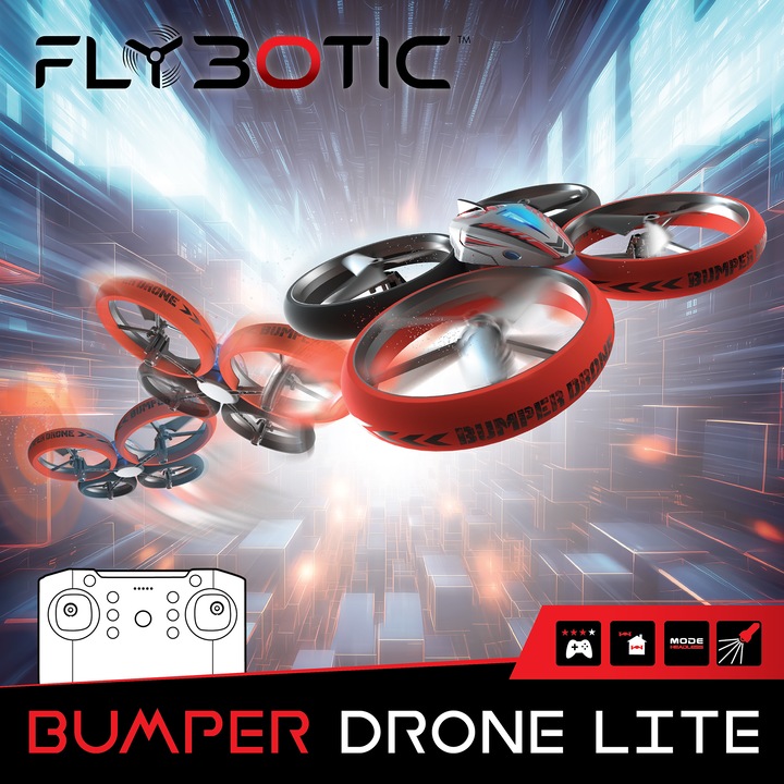 Productafbeelding Silverlit Bumper Drone Lite 2,4 GHz