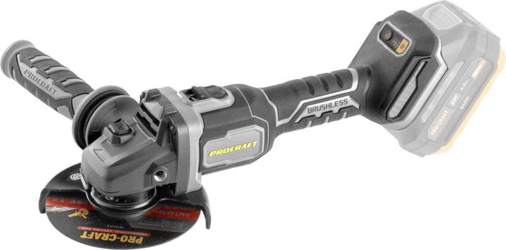 Produktbild Procraft Industrial AG125Bbb Akku Winkelschleifer 20 V 125 mm Brushless Solo - ohne Akku, ohne (125 mm)
