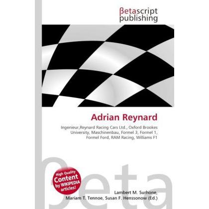 Thumbnail - Adrian Reynard, Ratgeber von Lambert M. Surhone, Mariam T. Tennoe, Susan F. Henssonow