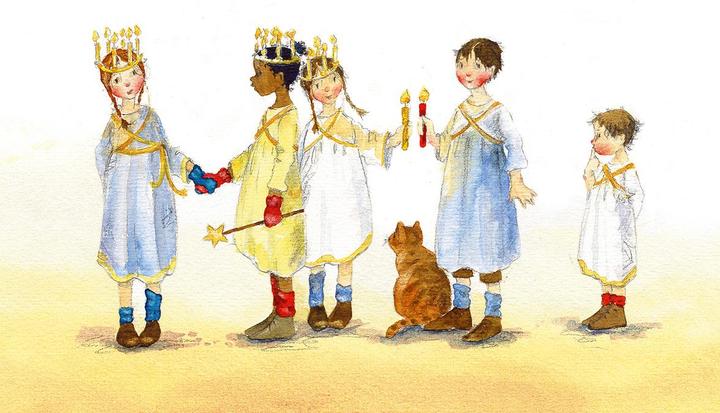 Actual product image Drescher:Postkartenbuch »Ein buntes Jah (15 pcs.)