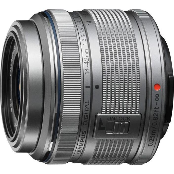 Thumbnail - Olympus ED 14-42mm f/3.5-5.6 II (Micro Four Thirds, Micro Four Thirds), Objektiv, Silber