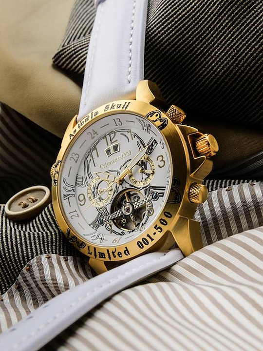 Produktbild Calvaneo 1583 Astonia Skull White Edition Automatik (44 mm)