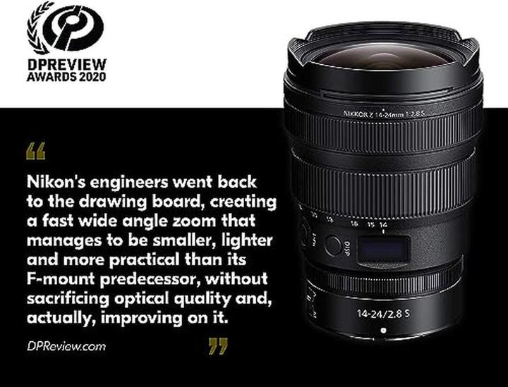 Immagine prodotto Nikon Nikkor Z 14-24mm f/2.8 S (Nikon Z, Full frame)
