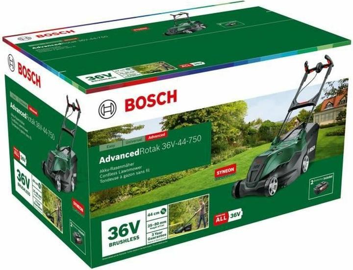 Image du produit Bosch Hausgeräte AdvancedRotak 36V44750 AkkuRasenmäher44 cm Schnittbreite (Fonctionnement sur batterie)