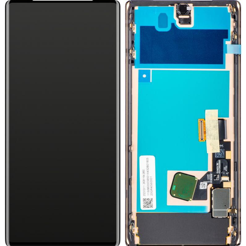 Google Display Unit für Pixel 6 Pro, w/o Frame, Schwarz (Display, Pixel 6 Pro), Mobilgerät Ersatztei