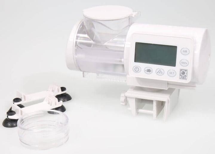 Produktbild JBL Aquaristik und Terraristik Kopie von JBL PRONOVO AUTOFOOD Black Futterautomat für Aquarienfische (Futterautomat Digital)