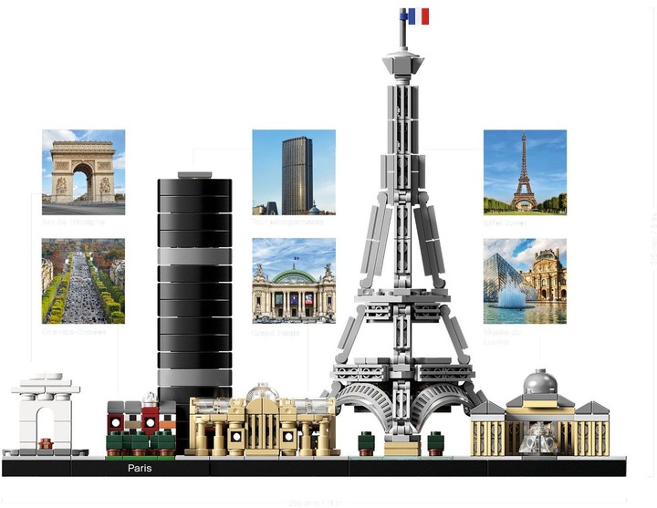 Produktbild LEGO Paris (21044, LEGO Architecture)