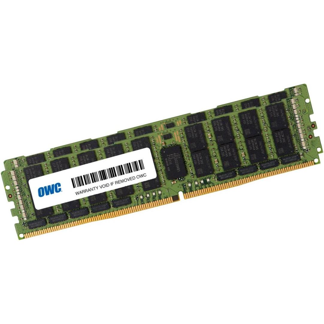 OWC 64GB (2 x 32GB) PC21300 2666MHz DDR4 RDIMM for Mac Pro (2019) 8-Core models (2 x 32GB, 2666 MHz, DDR4-RAM, LR-DIMM),...