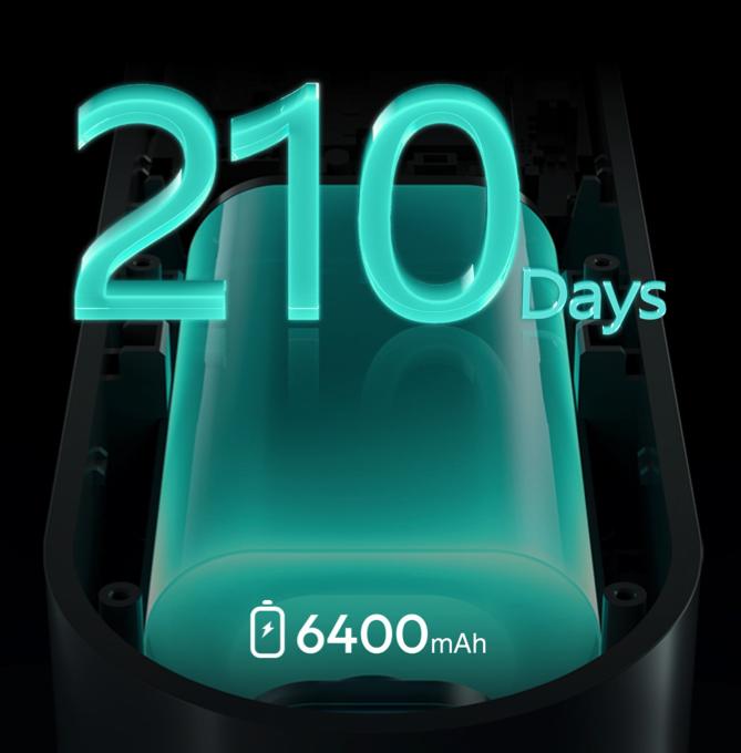 Immagine prodotto Botslab Campanello video, capacità 6400mAh, visione grandangolare a 180°, memoria interna 32G, rilevamento (WiFi)