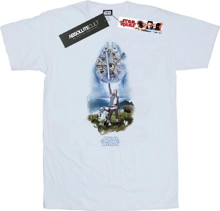 Immagine prodotto Star Wars The Last Jedi Rey Lightsaber Maglietta Uomo (M)