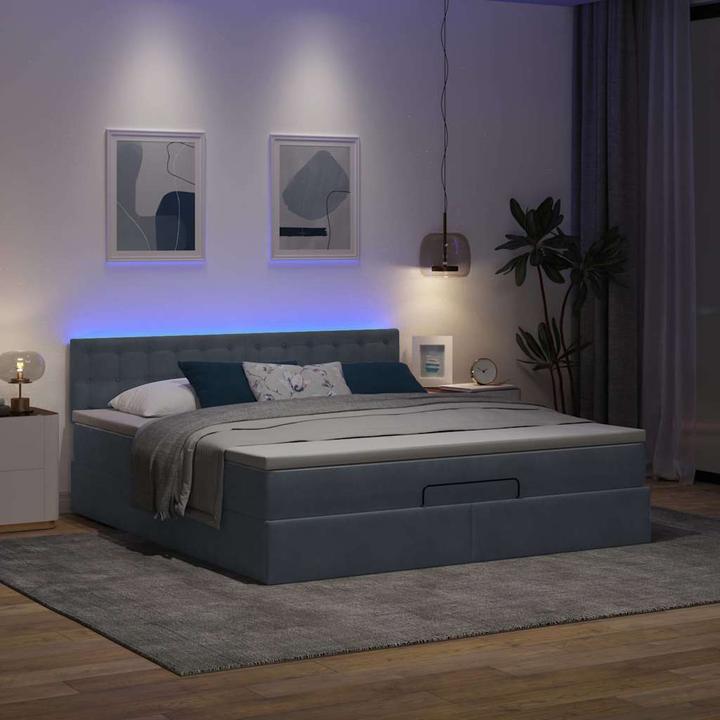 Produktbild vidaXL Ottoman-Bett (160 x 200 cm)