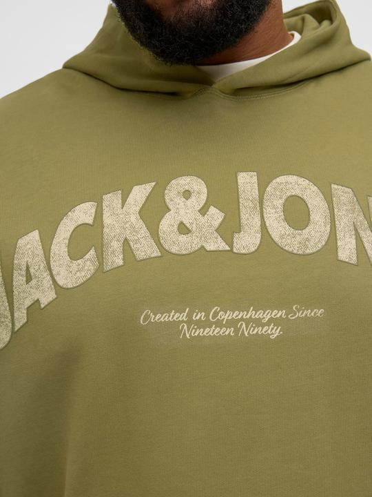 Produktbild Jack & Jones Plus Size Kapuzenpullover Kapuzenpullover (5XL)