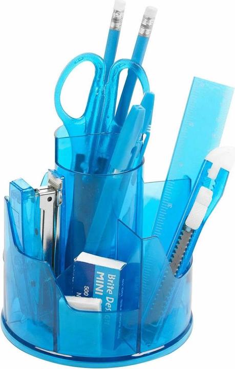 Produktbild Topwrite - Schreibtisch-Werkzeugkasten 13-teilig (blau)