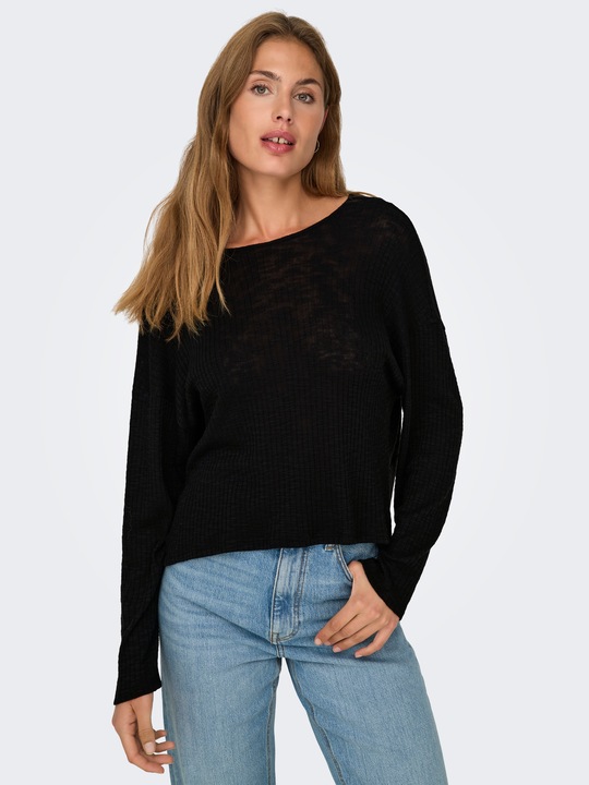 Produktbild Only Normal geschnitten Rundhals Tief angesetzte Schulter Top Top (S)