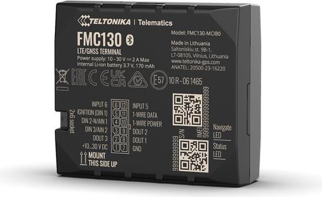 Productafbeelding Teltonika FMC130 Flottenmanagement 4G LTE Tracker mit CAN und Akku