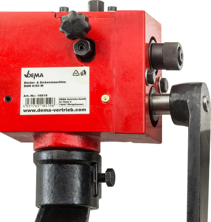 Actual product image Dema Flanging machine + beading machine incl. 6 rollers