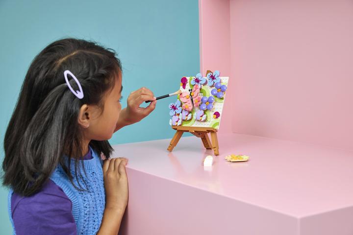 Produktbild LEGO Deko-Blumengemälde (31390, LEGO Creator Expert)