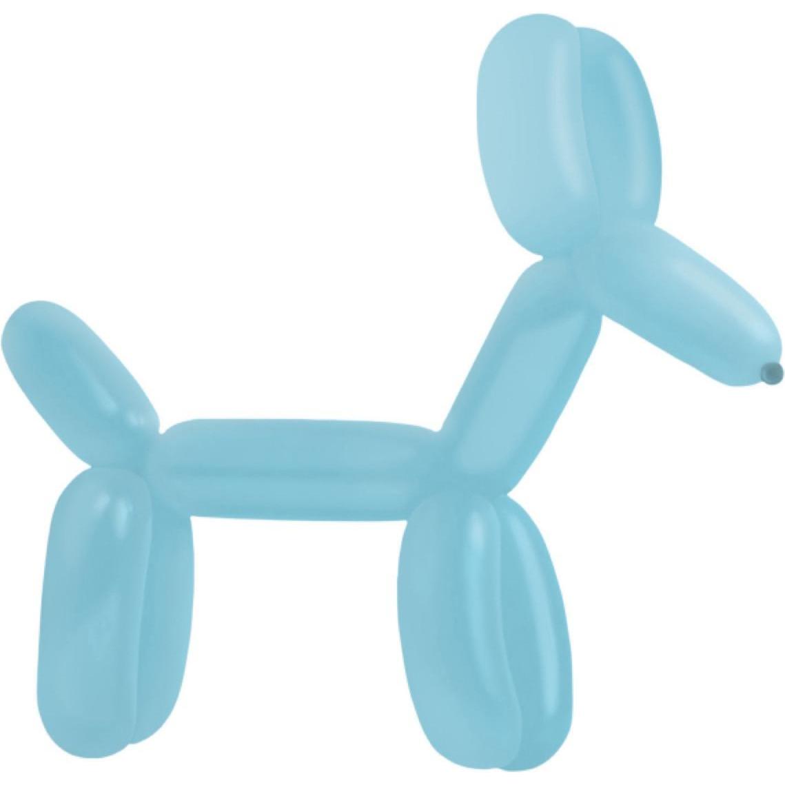 Amscan Ballon de modelage E260 - Bleu caraibes