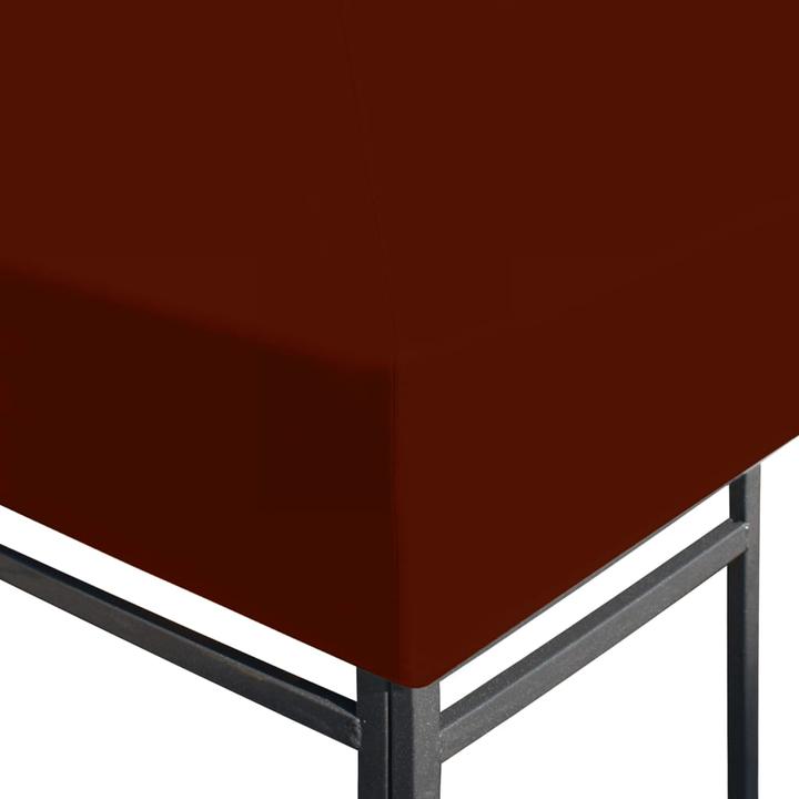 Produktbild vidaXL Pavillondach 310 g / m² 3x4 m Terrakotta (400 cm, 300 cm)