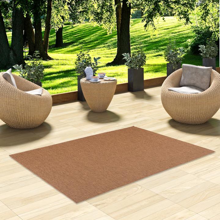Image du produit Pergamon Tapis d'intérieur et d'extérieur Flatweave Valencia Mix (80 x 150 cm)