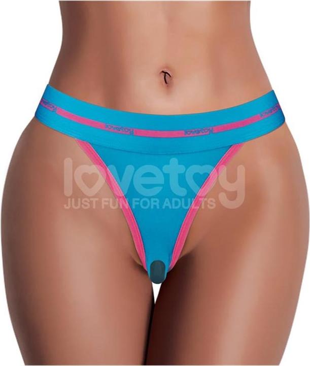 Produktbild Lovetoy Printed Vibrating Sexy Panties "Wet" (XS)