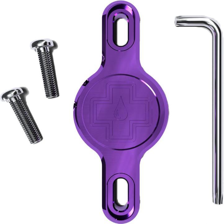 Muc-Off Secure Tag Halterung 2.0, Tracker Zubehör, Violett