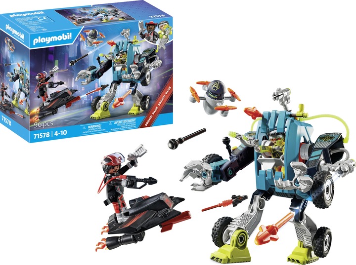 Image du produit Playmobil 71578 Playm. Robot vs. Planeur 71578 (71578)