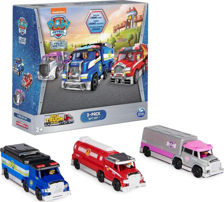 Immagine prodotto Spin Master Paw Patrol Camion Paw Patrol Grande Camion Cuccioli 3-Pack