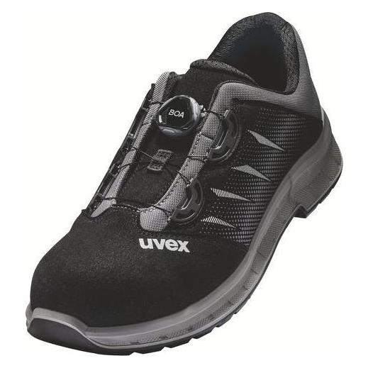 Uvex, Werkschoenen, Halbschuh 6948 Schwarz Boa S3 Pu (S3, 44)