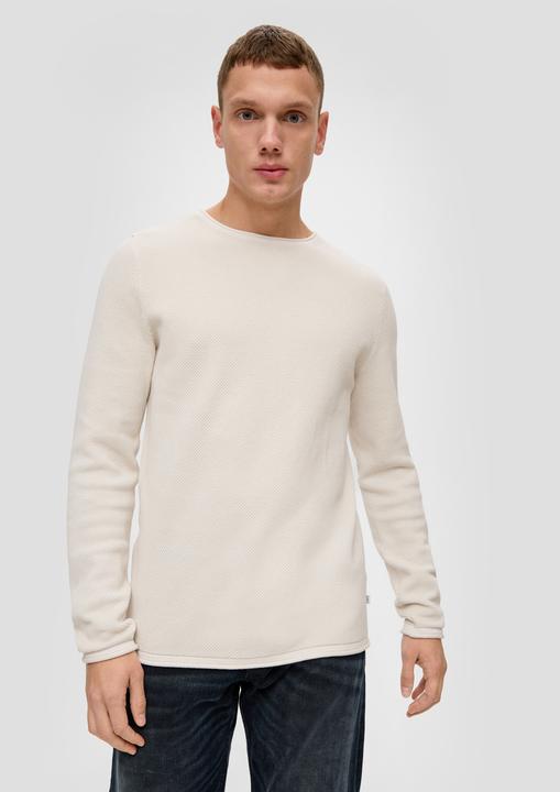 Immagine prodotto s.Oliver Strickpullover Leichter Strickpullover mit Musterstruktur (XXL)
